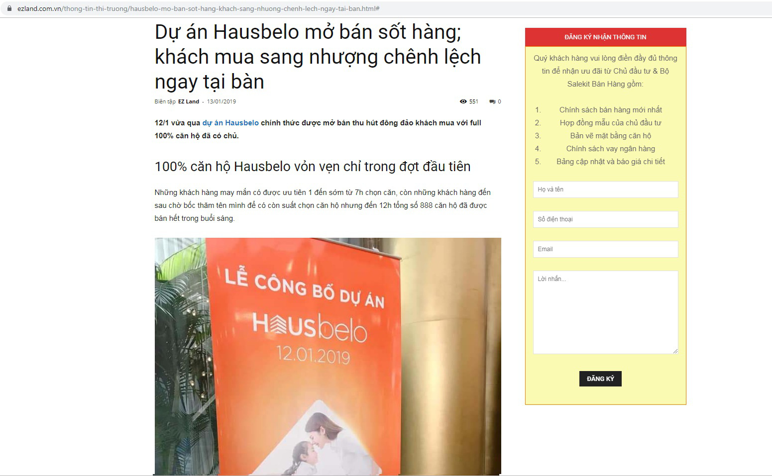 Nguy cơ lừa đảo từ việc EZ Land Việt Nam bị mạo danh - Ảnh 1.