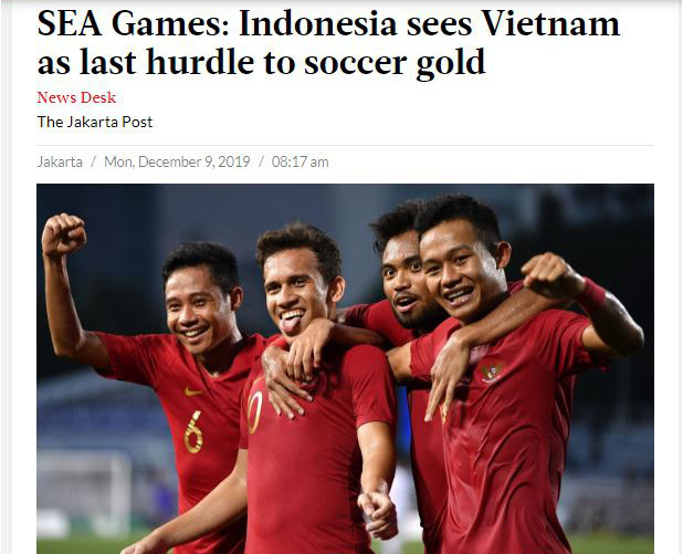 Báo Indonesia muốn đội nhà phục hận trận thua trước U22 Việt Nam