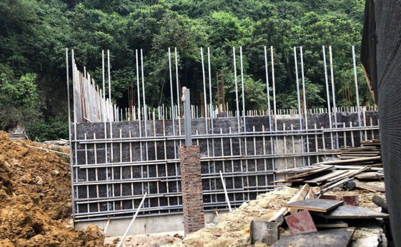 Cận cảnh c&ocirc;ng tr&igrave;nh khủng vượt ph&eacute;p x&acirc;m hại di sản Tr&agrave;ng An - Ảnh 12.