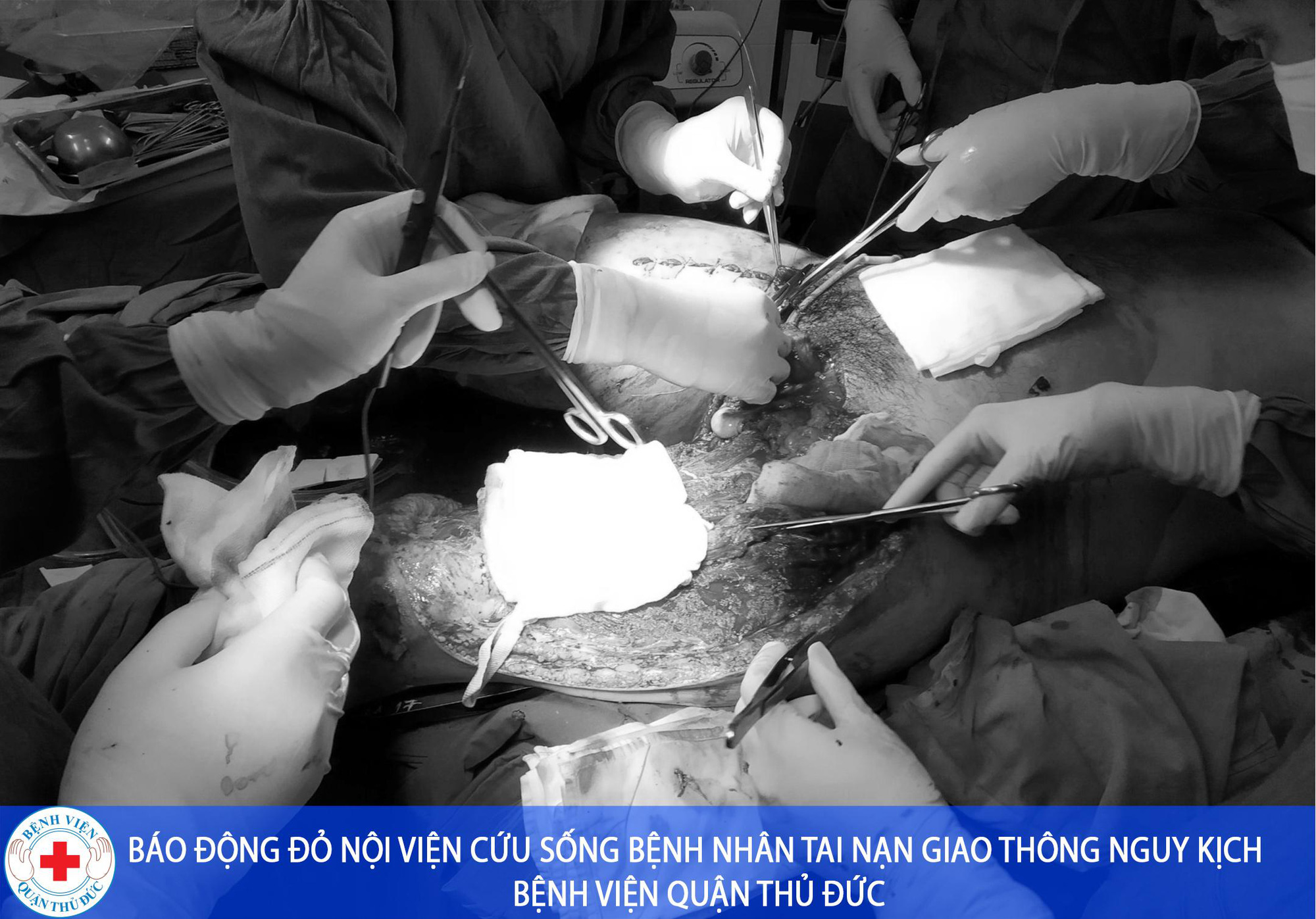 Quy trình báo động đỏ cứu sống người bị tai nạn giao thông trong gang tấc - Ảnh 1.