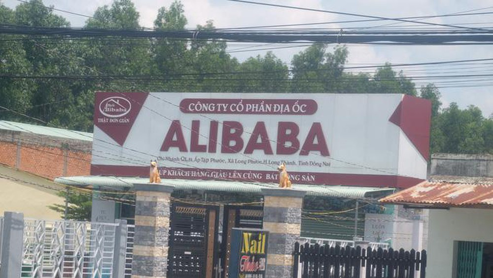UBND huyện Long Thành - Đồng Nai "dính" sai phạm của Alibaba?
