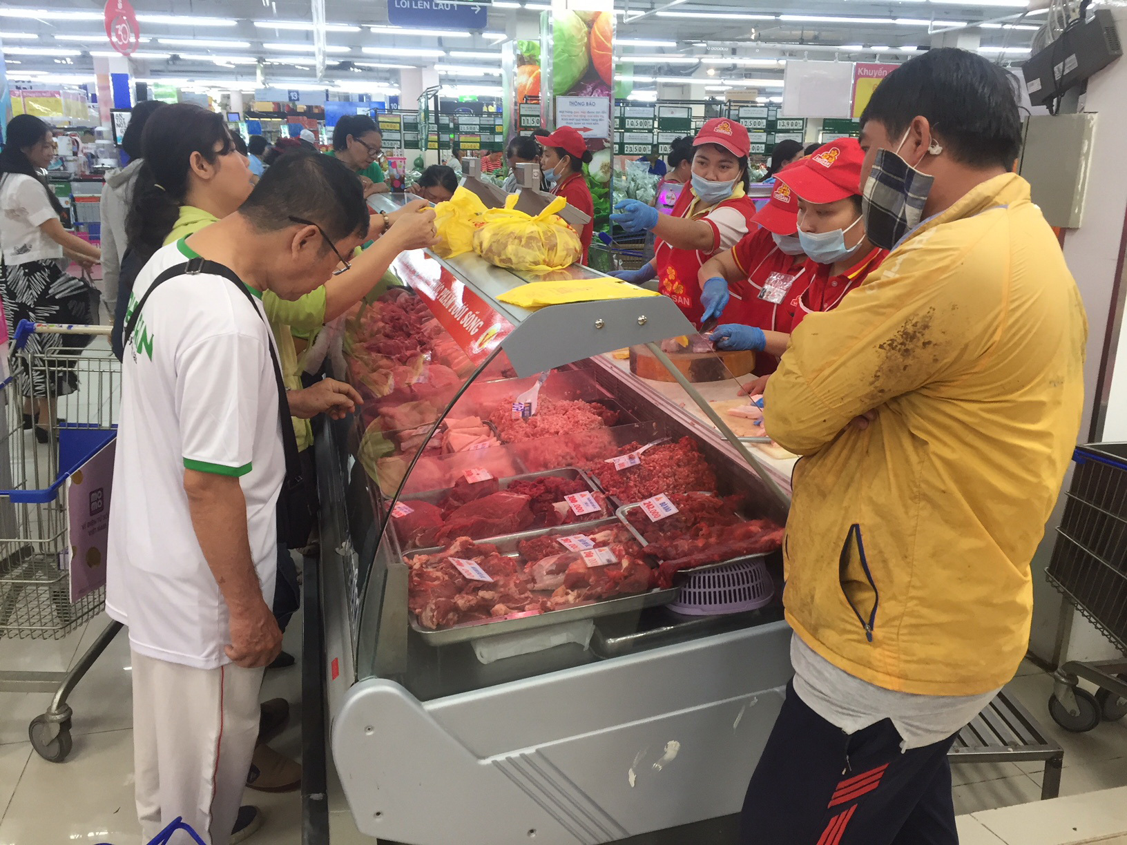 Giá thịt heo liên tục tăng cao