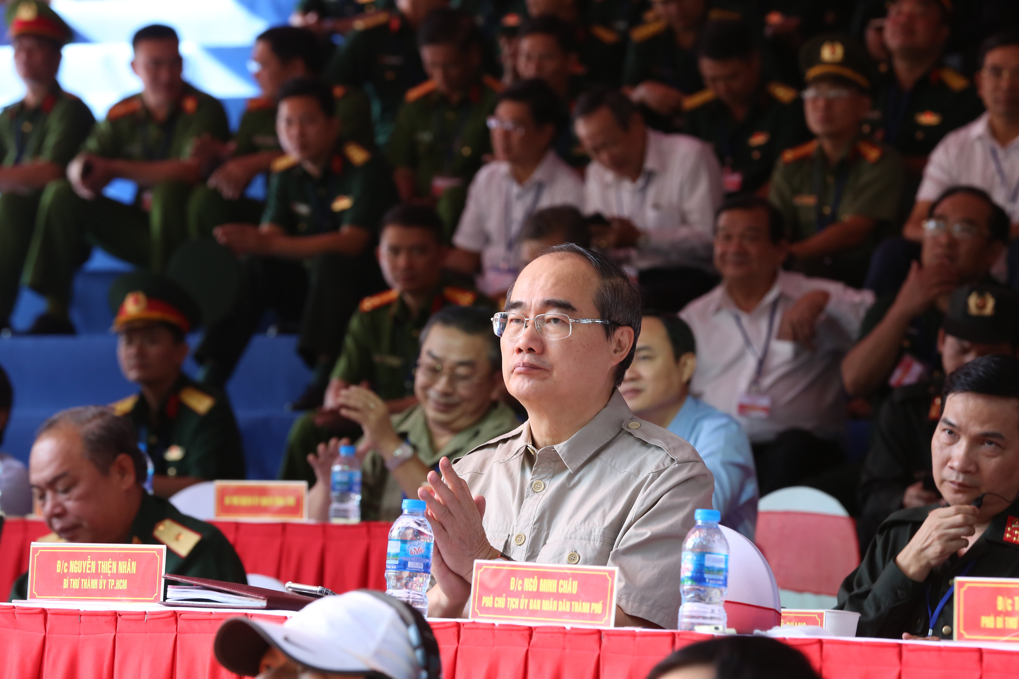 C&oacute; đến hơn 4.000 người tham gia diễn tập chống khủng bố ở s&acirc;n bay v&agrave; trung t&acirc;m TP HCM - Ảnh 1.