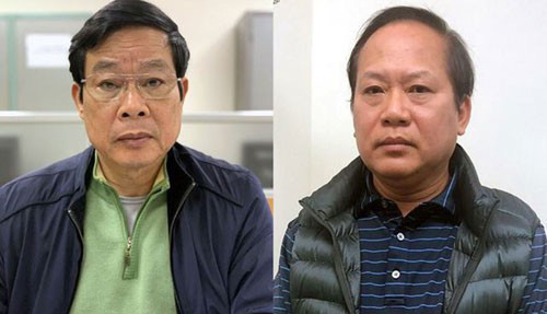 2 nguyên Bộ trưởng Nguyễn Bắc Son và Trương Minh Tuấn hầu tòa: Ai là chủ mưu?