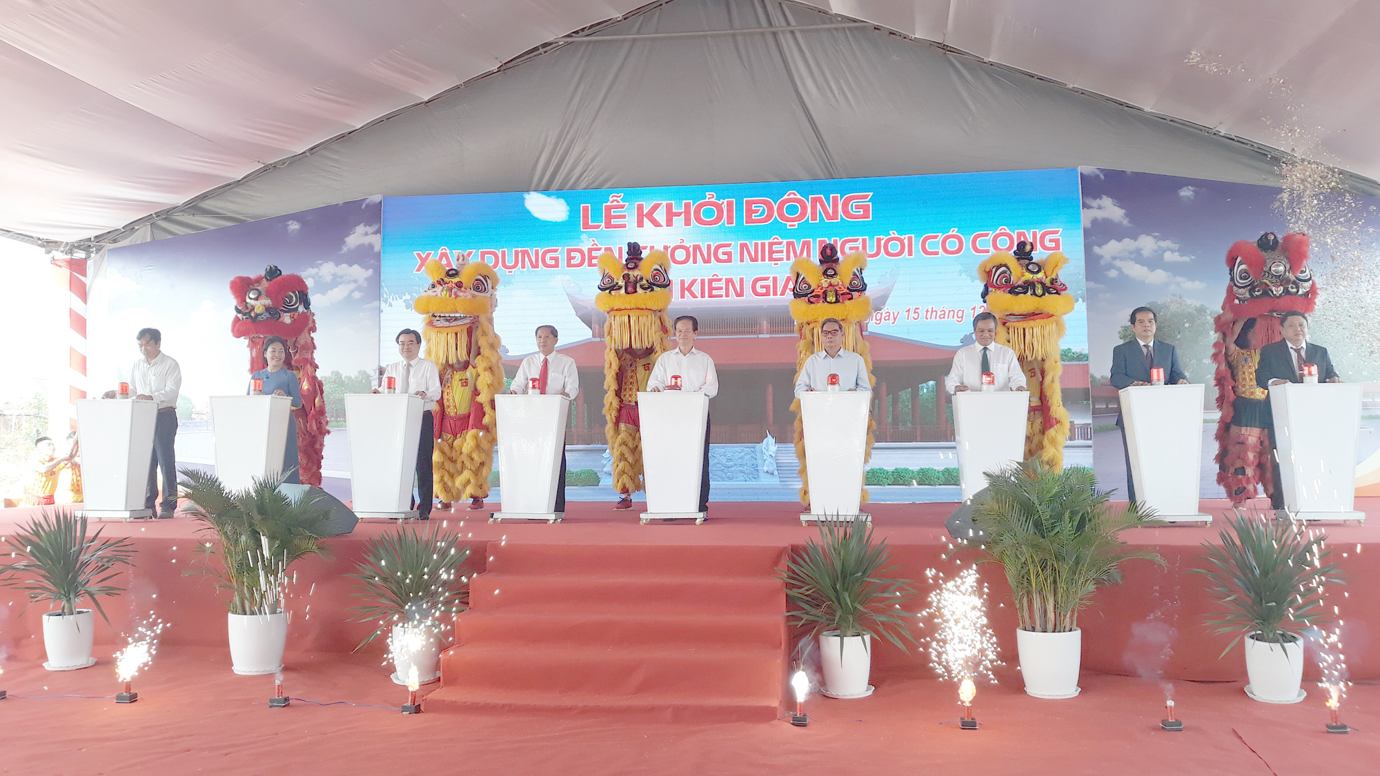 Tỉnh Kiên Giang lên tiếng việc xây đền tưởng niệm người có công 400 tỉ đồng