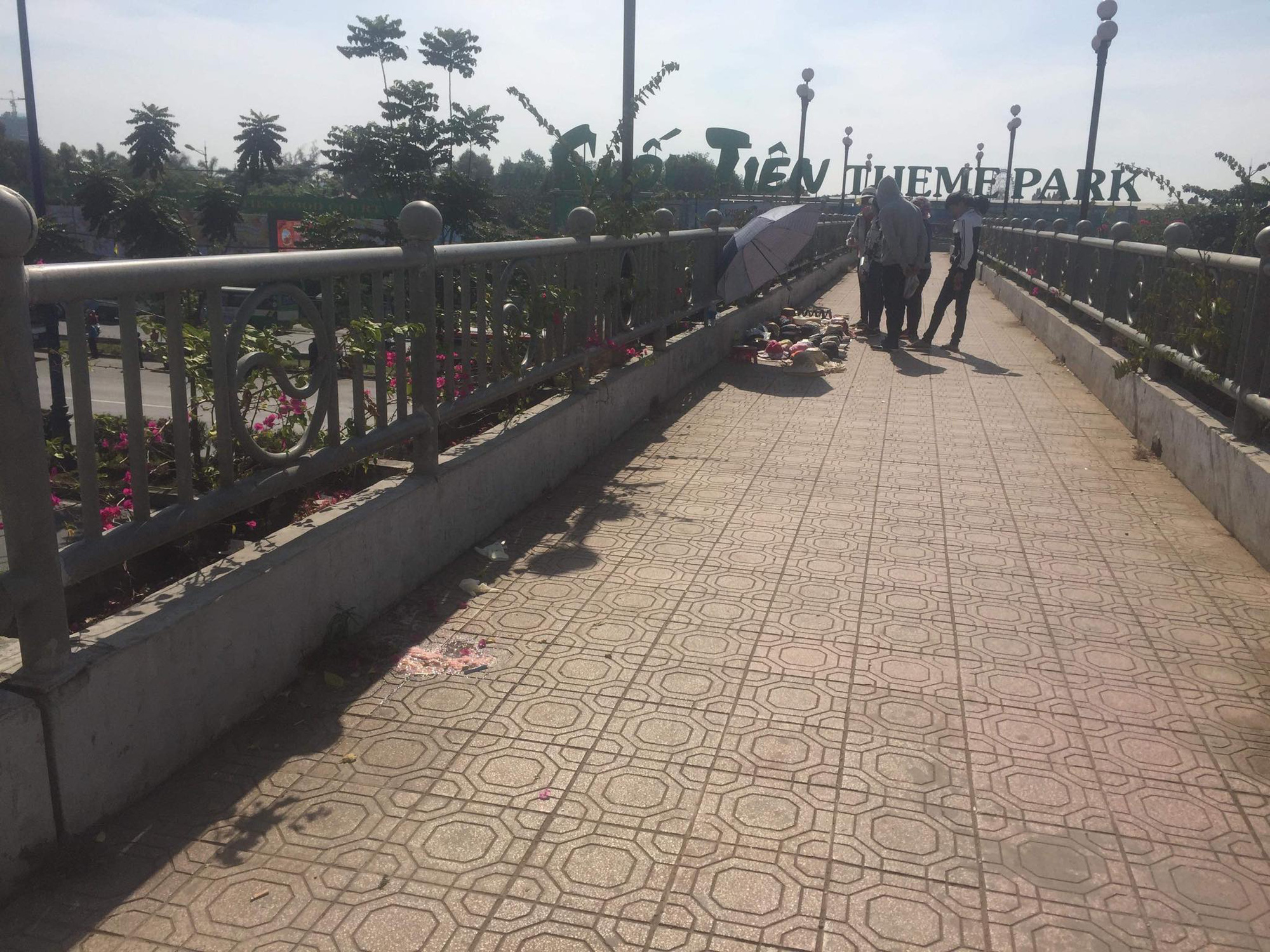 Công an nói gì về việc nữ sinh viên tử vong trên cầu vượt bộ hành gần Suối Tiên?
