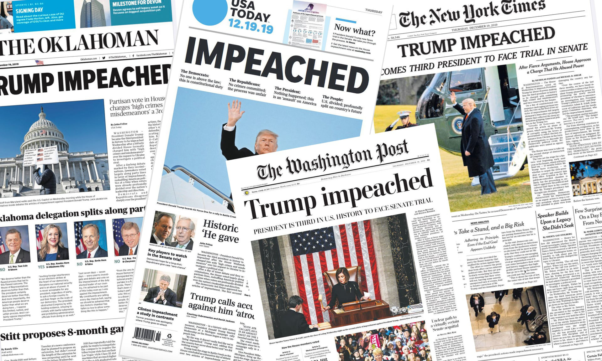 Luận tội Tổng thống Trump: Truyền thông Mỹ chia rẽ