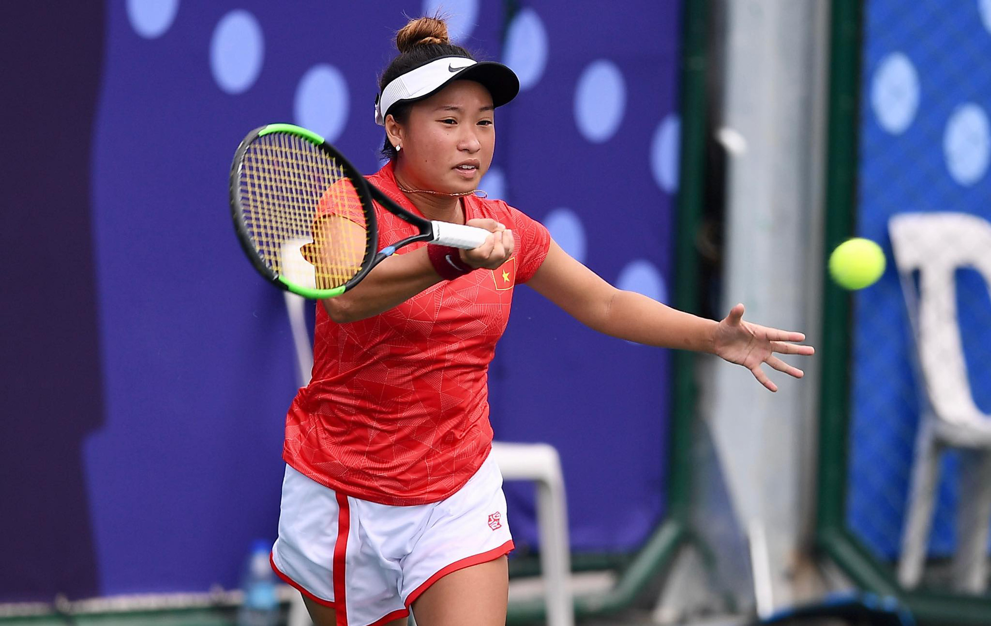 L&yacute; Ho&agrave;ng Nam, Daniel Nguyễn v&agrave;o b&aacute;n kết quần vợt SEA Games 30 - Ảnh 3.