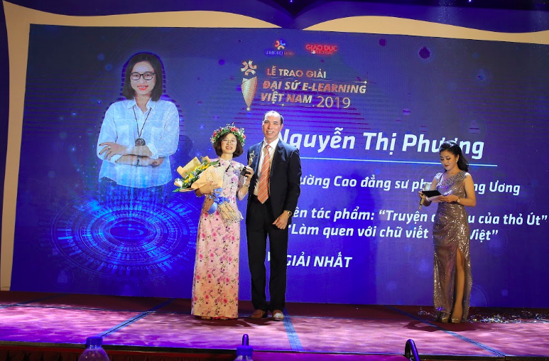 Cô giáo dạy học trò khiếm thính trở thành Đại sứ E-Learning Việt Nam