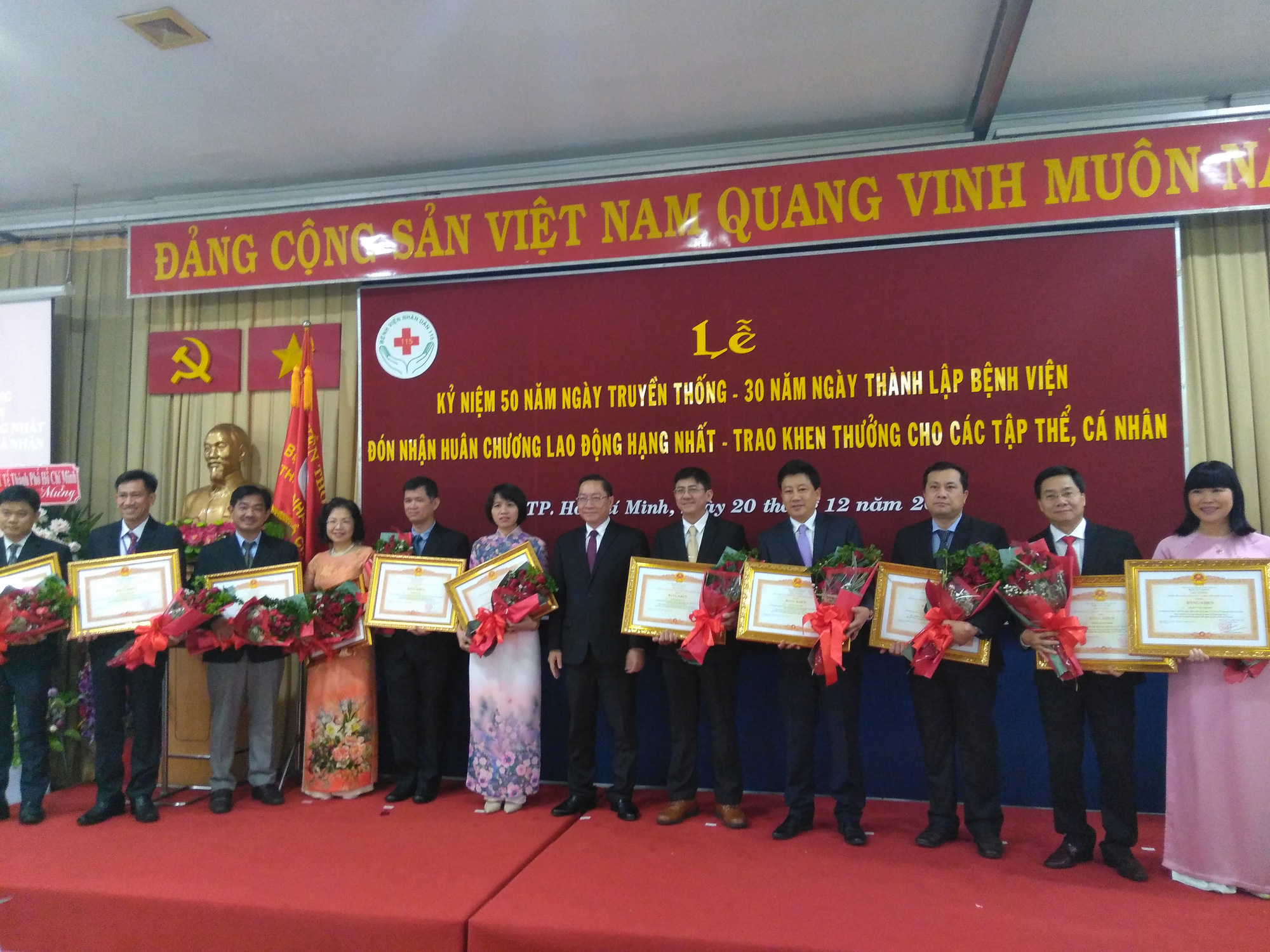 Bệnh viện Nhân dân 115 đạt 10 kỷ lục Việt Nam và châu Á