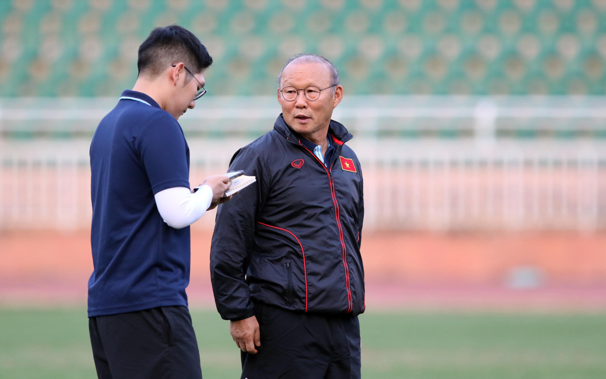 HLV Park Hang-seo kém vui vì U23 Việt Nam thiếu Văn Hậu - Ảnh 1.
