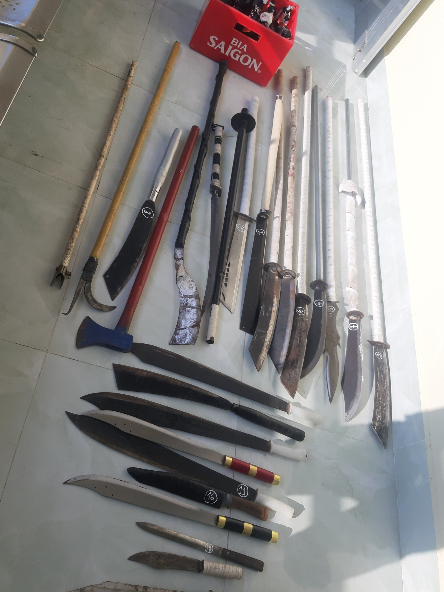 Băng nhóm giang hồ lên kế hoạch thanh toán nhau ở TP Mỹ Tho