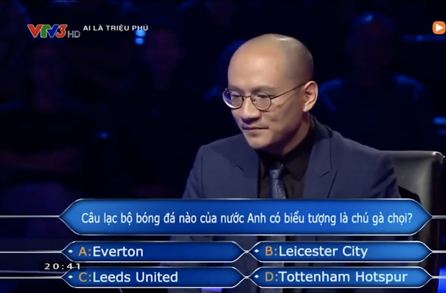 Chương tr&igrave;nh Ai l&agrave; triệu ph&uacute; nhầm kiến thức về CLB Tottenham? - Ảnh 1.