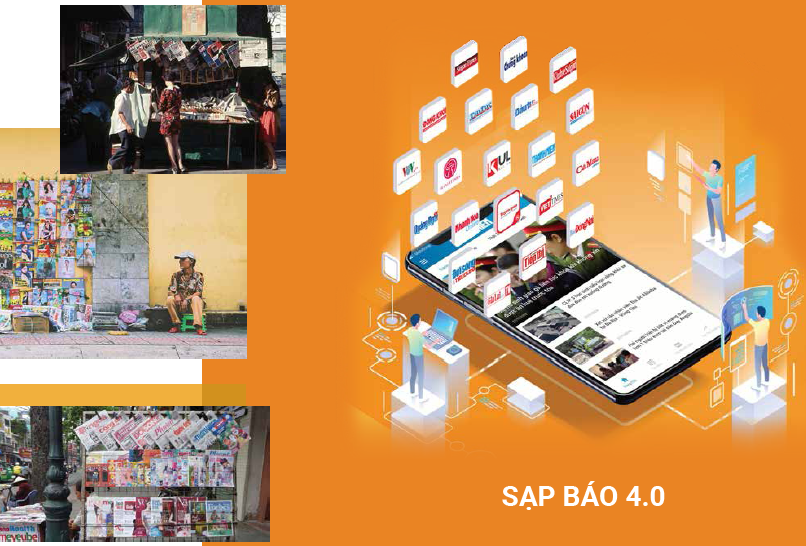 Appnews Việt Nam, sạp báo số thời 4.0