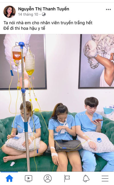 Kiểm tra cơ sở làm đẹp không phép do Báo Người Lao Động phản ánh, đoàn kiểm tra phát hiện có súng - Ảnh 1.