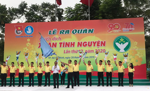 TP HCM: Hơn 31.000 lượt chiến sĩ tham gia chiến dịch Xu&acirc;n t&igrave;nh nguyện 2020 - Ảnh 1.