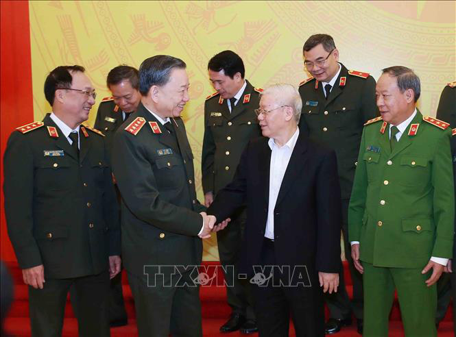 Tổng Bí thư, Chủ tịch nước: Đảng ủy Công an Trung ương phải lựa chọn thật tốt nhân sự - Ảnh 8.