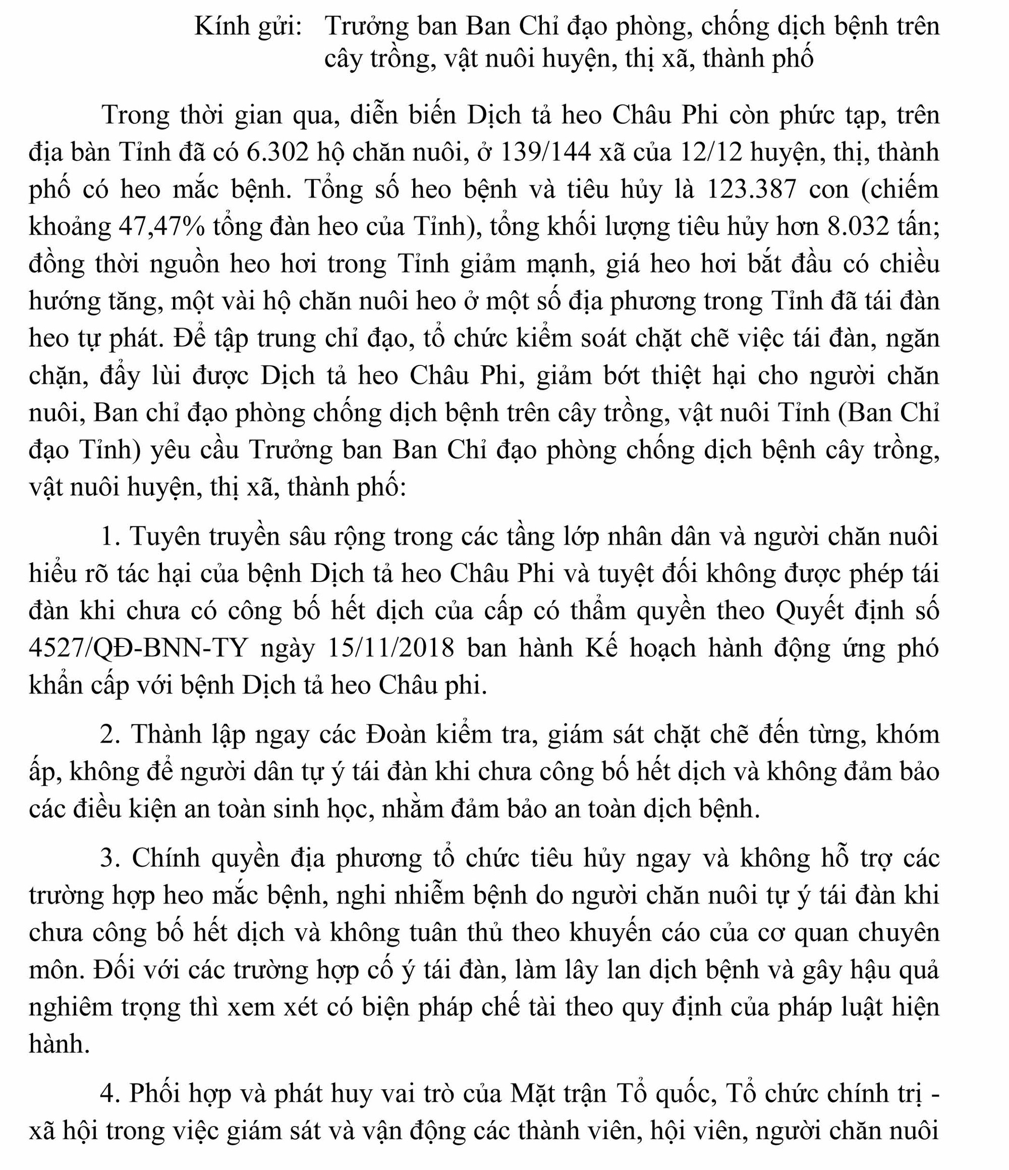 Giá heo tăng nhưng Đồng Tháp vẫn phải “xử” trường hợp cố ý tái đàn - Ảnh 1.