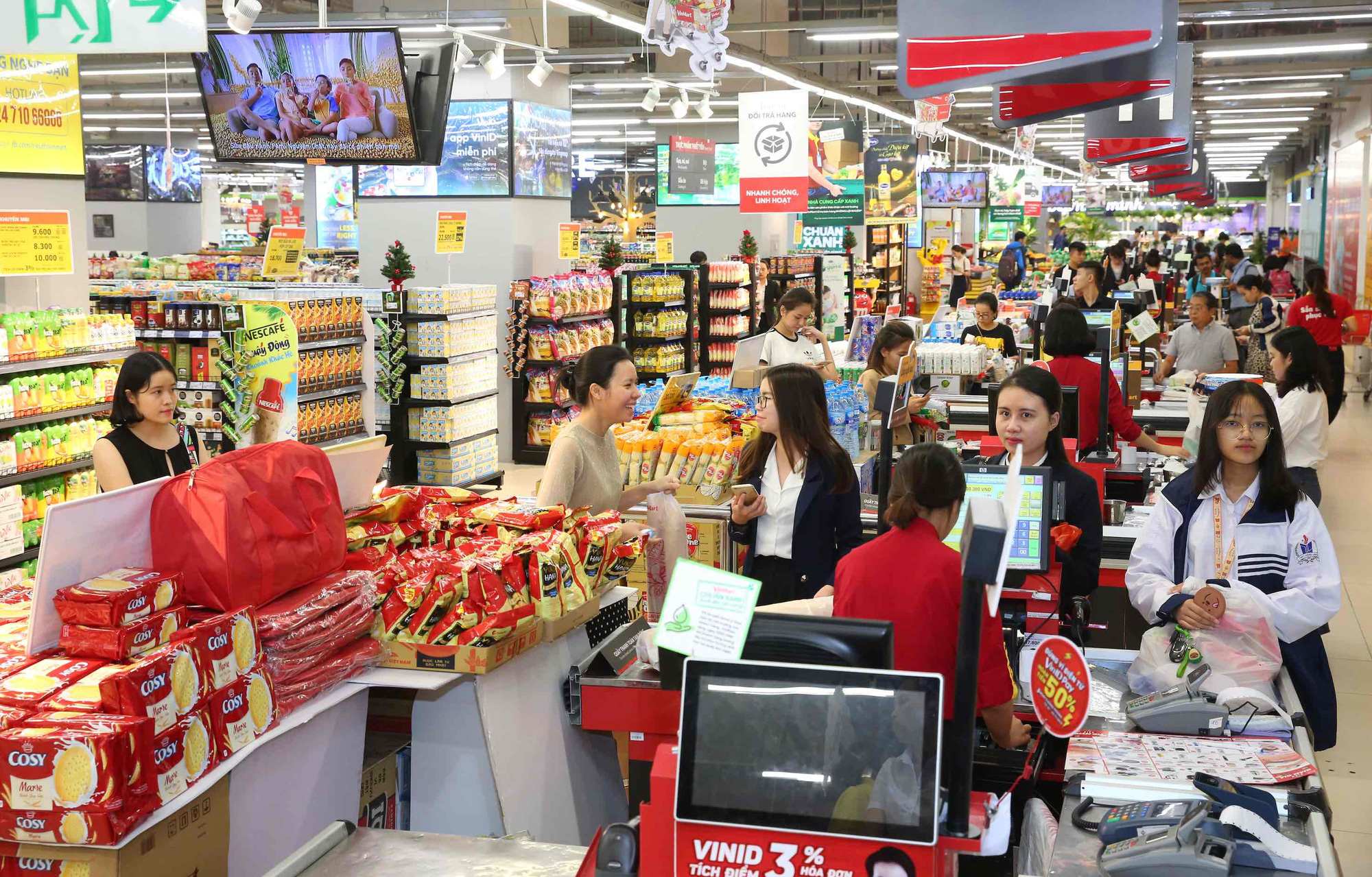 VinMart và VinMart+ tạm dừng nhập hàng 1-2 ngày kiểm kê, quyền lợi nhà cung cấp vẫn đảm bảo
