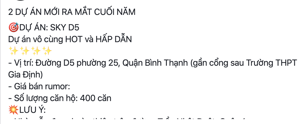 Một doanh nghiệp địa ốc bị mạo danh để rao bán căn hộ