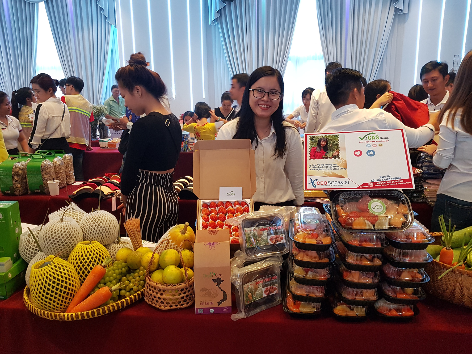 Bảo hiểm Hùng Vương đồng hành cùng Hội chợ giao thương