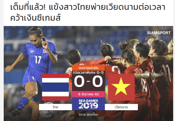 Báo chí Thái Lan: Tuyển nữ Thái "suýt vô địch"!