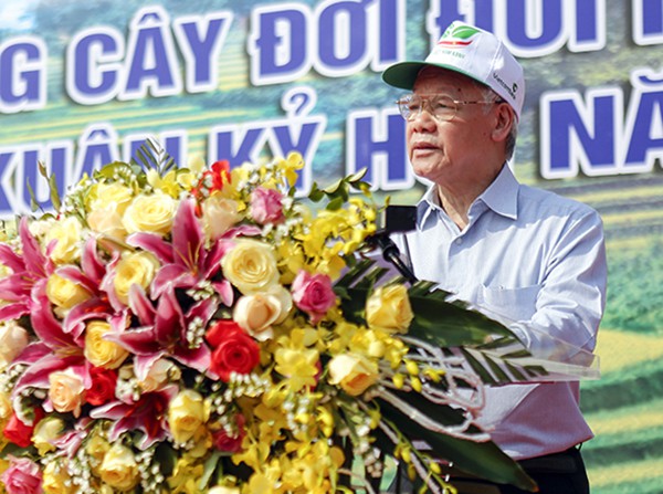 Tổng Bí thư, Chủ tịch nước phát động Tết trồng cây - Ảnh 3.