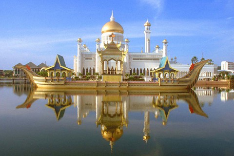 Cung điện hoàng gia Brunei lớn nhất thế giới