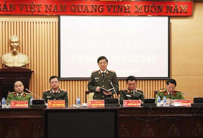 Tuần tra kiểm soát 24/24 giờ bảo vệ an ninh Hội nghị thượng đỉnh Mỹ - Triều Tiên