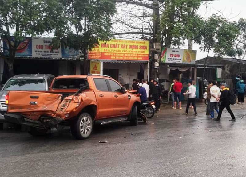 Xe container g&acirc;y tai nạn li&ecirc;n ho&agrave;n nghi&ecirc;m trọng, 4 người thương vong - Ảnh 2.