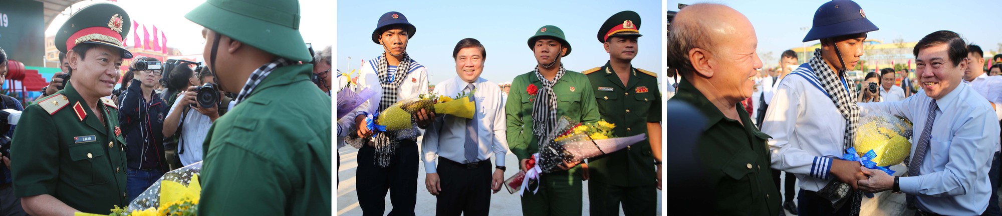 Phút xúc động trước giờ lên đường nhập ngũ - Ảnh 3.
