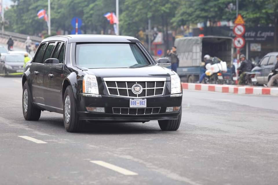 Chuy&ecirc;n xa Qu&aacute;i th&uacute; của Tổng thống Donald Trump chạy về  H&agrave; Nội - Ảnh 2.