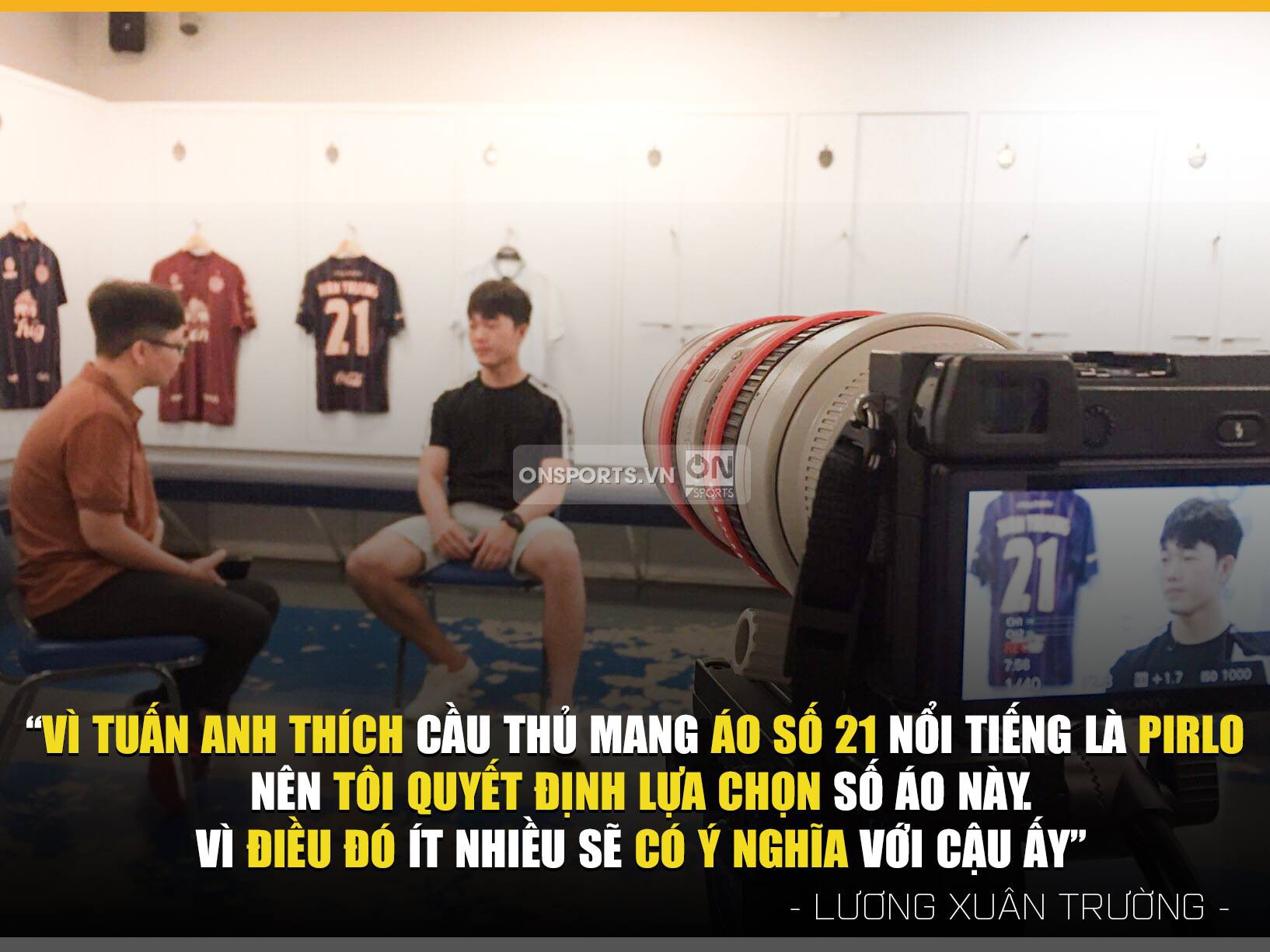 Xuân Trường gây xúc động khi chọn số áo 21 tại Buriram - Ảnh 1.