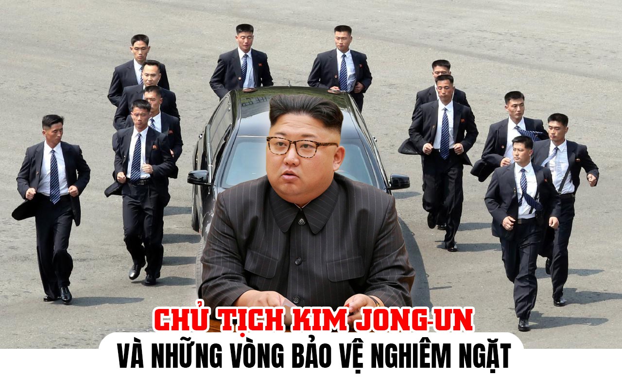 [eMagazine] Chủ tịch Triều Tiên Kim Jong-un và những vòng bảo vệ nghiêm ngặt