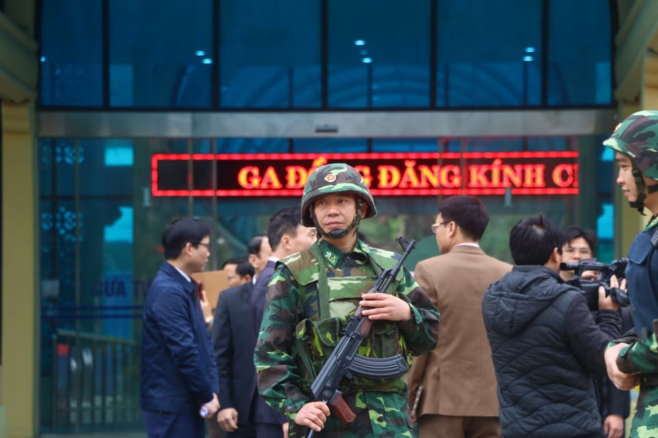 Nhiều lớp an ninh thắt chặt tối đa ở ga Đồng Đăng trước Thượng đỉnh Mỹ-Triều