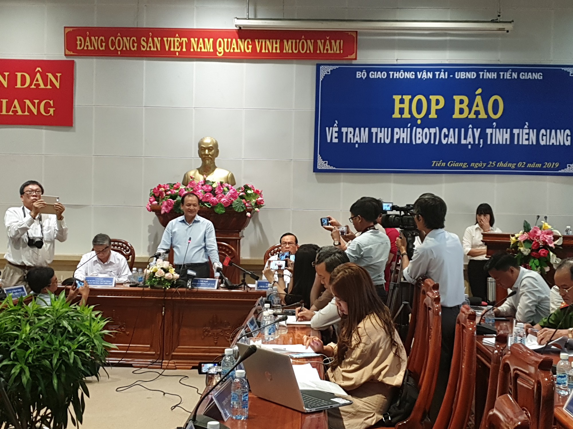 Sẽ chốt ng&agrave;y BOT Cai Lậy thu ph&iacute; trở lại trong th&aacute;ng 3 - Ảnh 2.