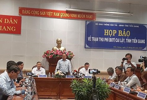 Sẽ chốt ngày BOT Cai Lậy thu phí trở lại trong tháng 3