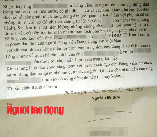 Chủ tịch HĐND TP Kon Tum quan hệ bất ch&iacute;nh với vợ người kh&aacute;c do nhầm lẫn (?) - Ảnh 2.