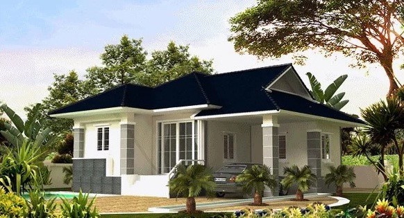 10 mẫu biệt thự vườn mini đẹp mắt dưới 1 tỷ đồng - Ảnh 8.