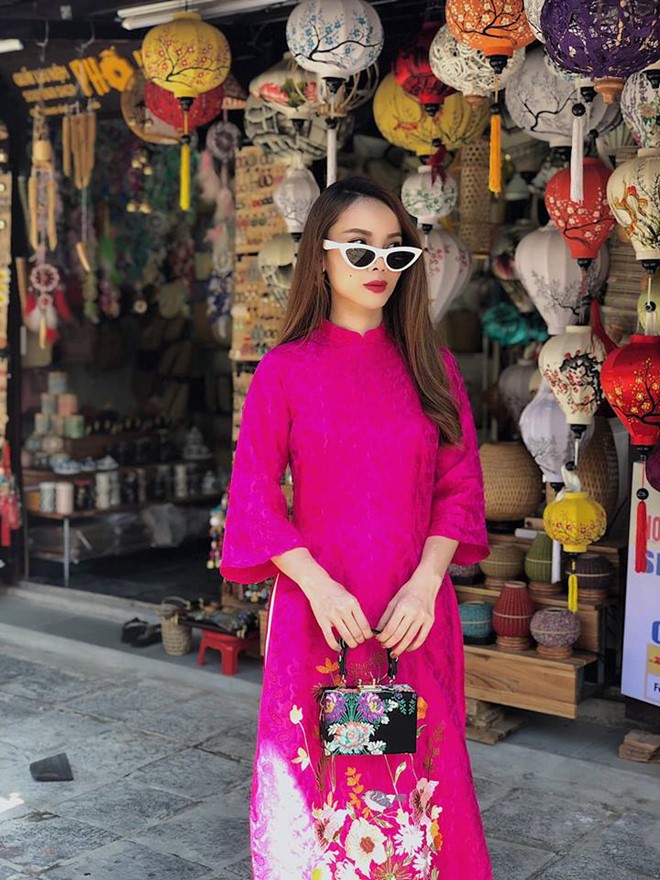 Sao Việt gợi &yacute; &aacute;o d&agrave;i du xu&acirc;n - Ảnh 12.
