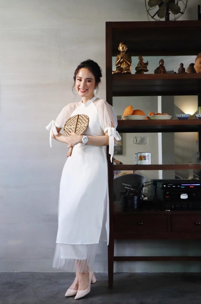 Sao Việt gợi &yacute; &aacute;o d&agrave;i du xu&acirc;n - Ảnh 15.