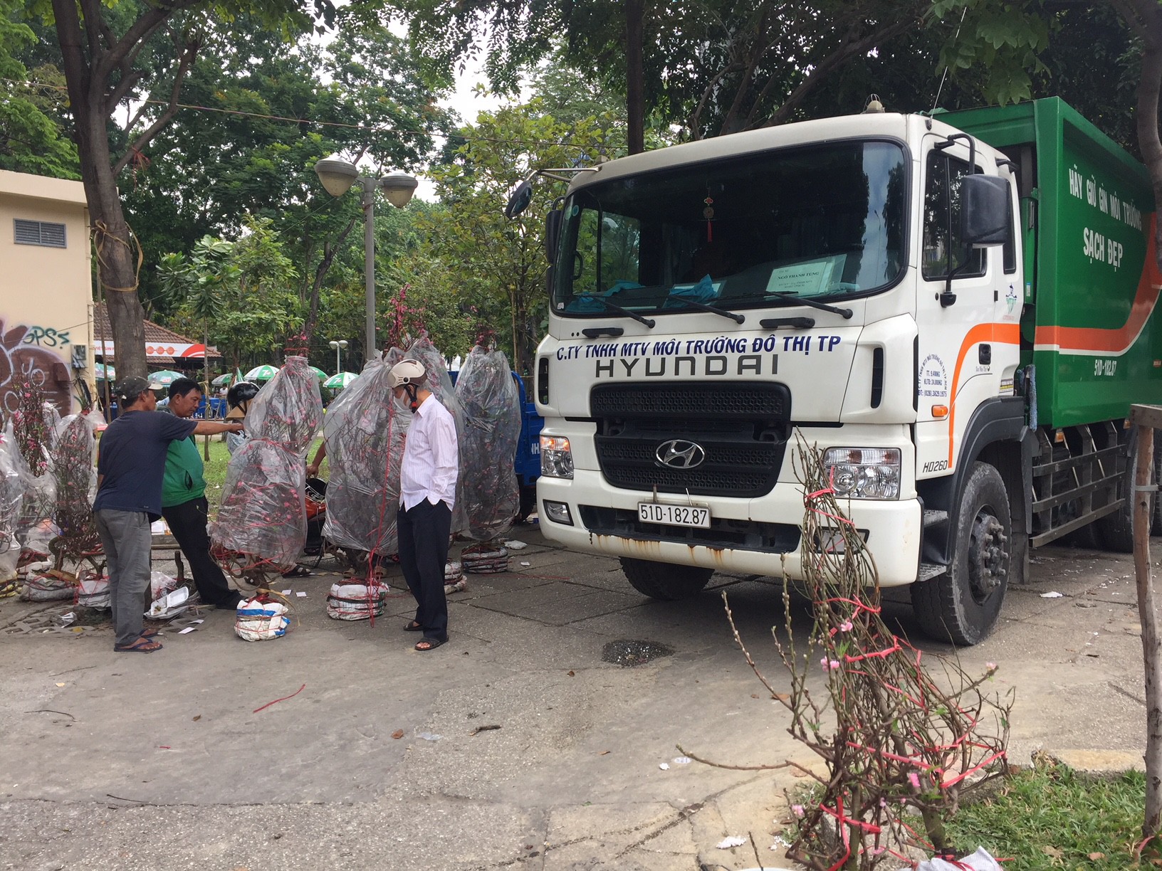 30 Tết, hoa kiểng rớt giá thê thảm nhưng ít bị đập bỏ - Ảnh 12.