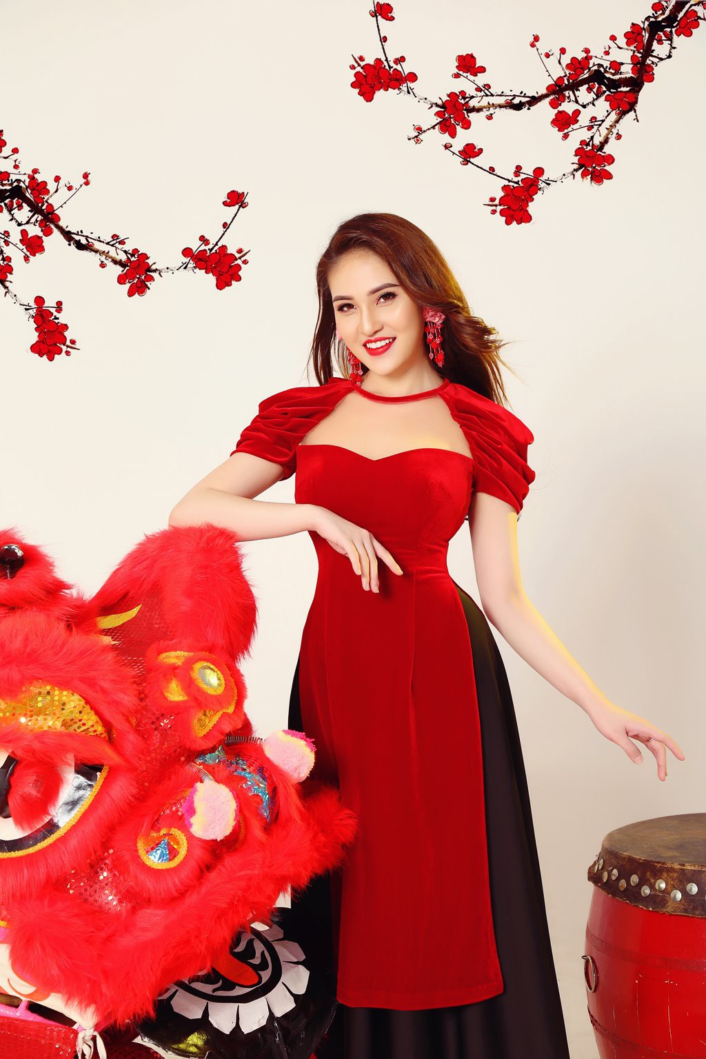 Sao Việt gợi &yacute; &aacute;o d&agrave;i du xu&acirc;n - Ảnh 4.