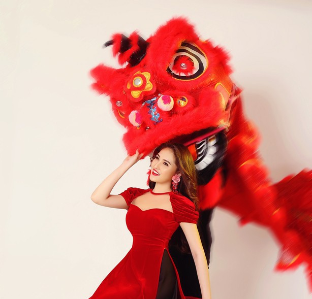 Sao Việt gợi ý áo dài du xuân