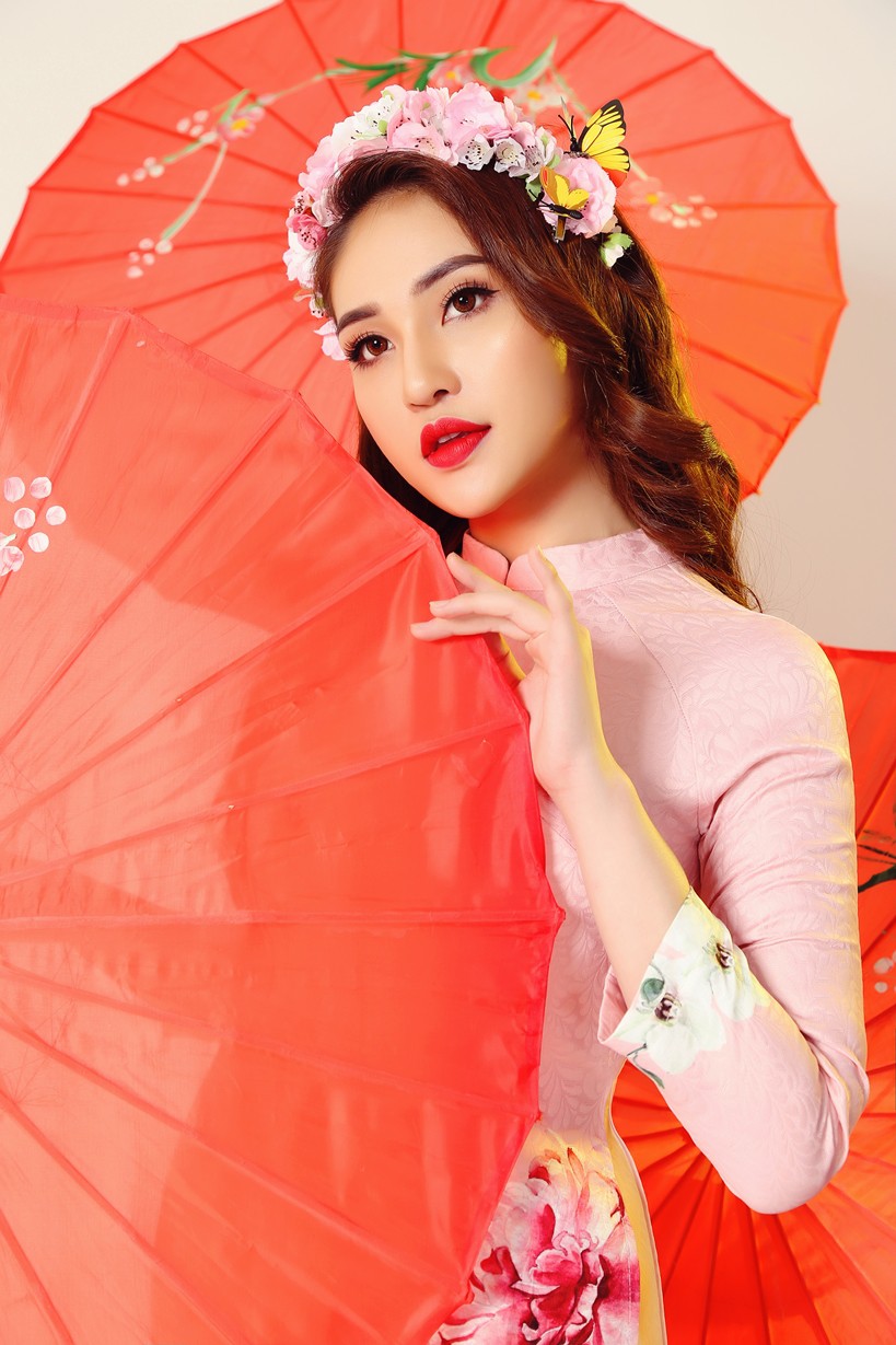 Sao Việt gợi &yacute; &aacute;o d&agrave;i du xu&acirc;n - Ảnh 1.