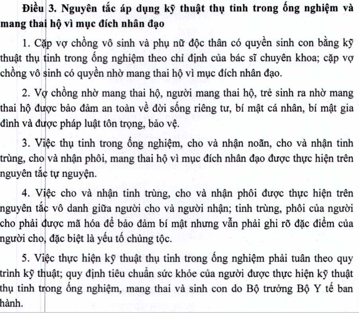 Phụ nữ độc th&acirc;n c&oacute; quyền sinh con bằng kỹ thuật thụ tinh ống nghiệm - Ảnh 2.