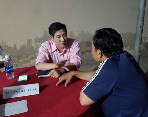 Tư vấn pháp luật cho công nhân nhà trọ