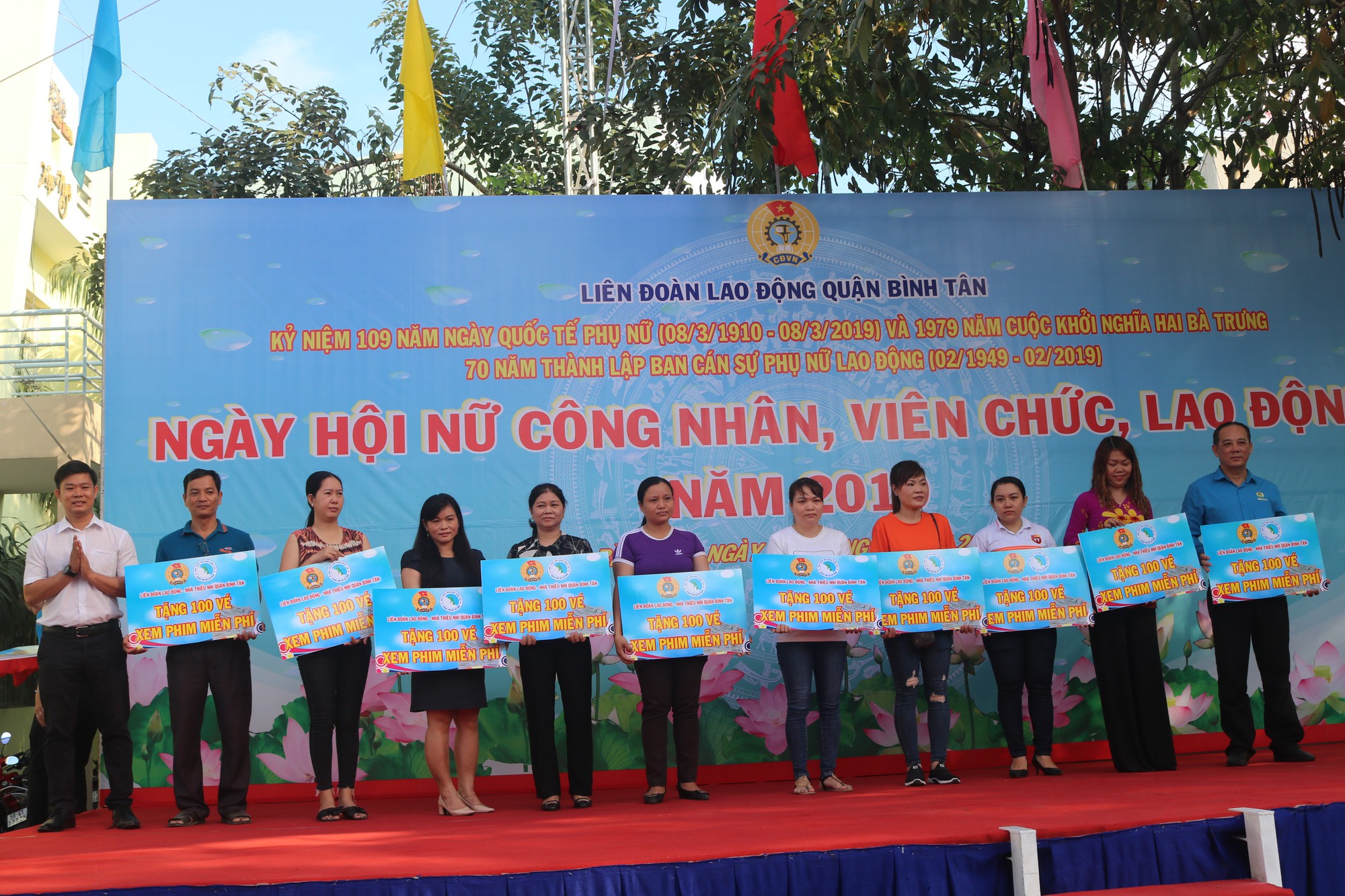 Tưng bừng ng&agrave;y hội nữ CNVC-LĐ - Ảnh 7.