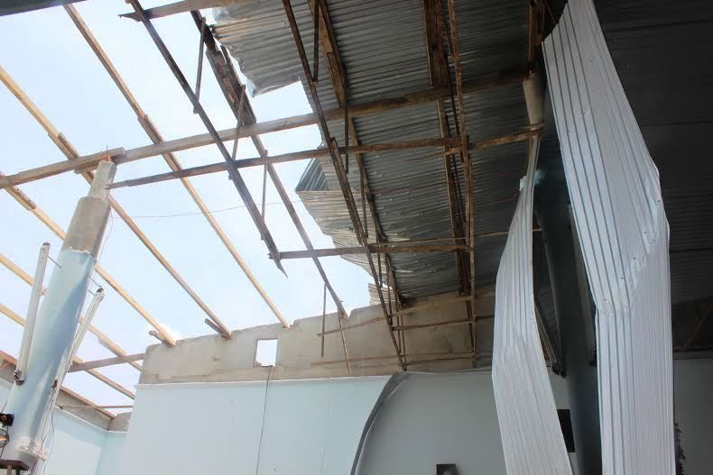 Lốc xoáy dữ dội ở Lâm Đồng đầu mùa mưa