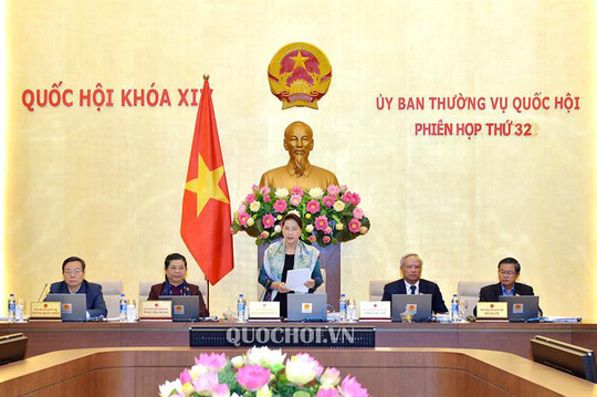 Chủ tịch QH Nguyễn Thị Kim Ng&acirc;n n&ecirc;u l&yacute; do r&uacute;t 5 nội dung khỏi phi&ecirc;n họp Thường vụ - Ảnh 1.